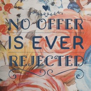 All offers accepted or countered with lowest price